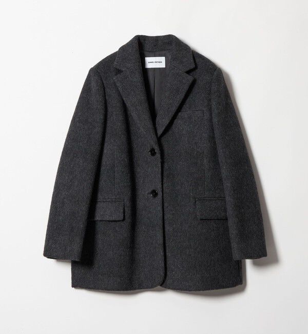 EMMEL REFINES「＜EMMEL REFINES＞EM シャギー ボンディング ジャケット」|テーラードジャケット|