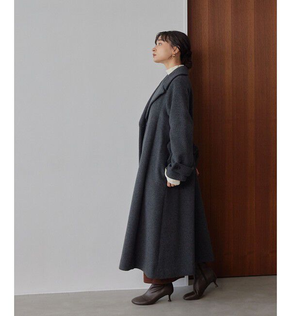 EMMEL REFINES「＜EMMEL REFINES＞EM ベルテッド フレア ロングコート」|その他|