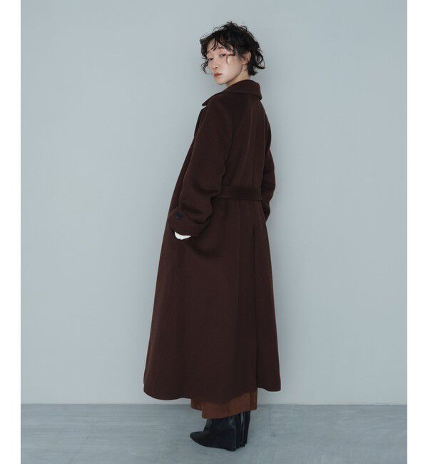 EMMEL REFINES「＜EMMEL REFINES＞EM ベルテッド フレア ロングコート」|その他|
