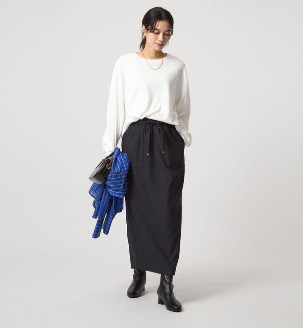 UNITED ARROWS green label relaxing「フィブリル タッチ ロングスリーブ トップス」|Tシャツ・カットソー|