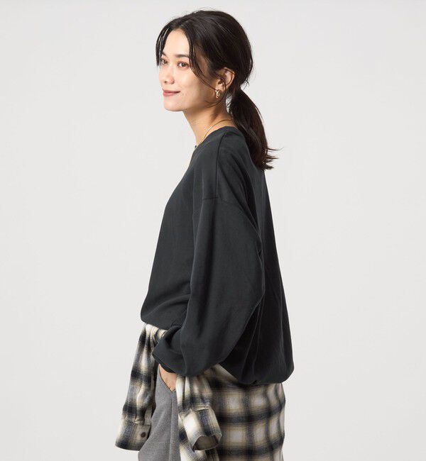 UNITED ARROWS green label relaxing「フィブリル タッチ ロングスリーブ トップス」|Tシャツ・カットソー|