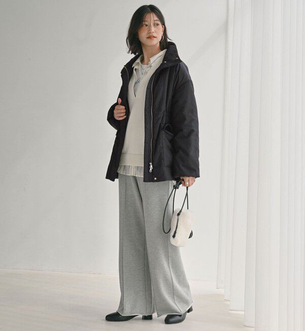 UNITED ARROWS green label relaxing「【WEB限定】＜at ease＞パフ ブルゾン」|ブルゾン・スタジャン|