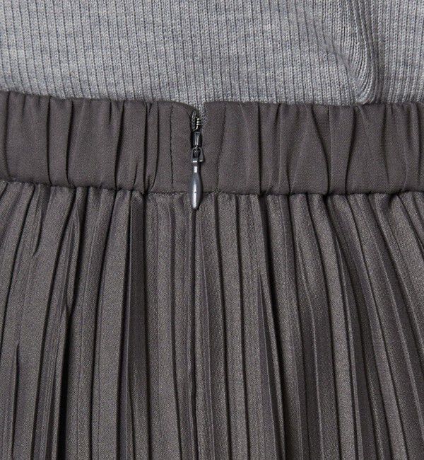 UNITED ARROWS green label relaxing「シアー プリーツ スカート」|フレア|