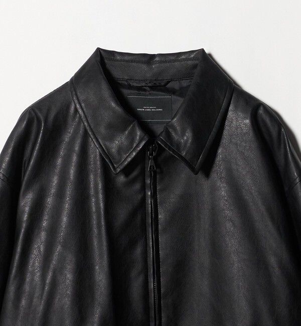 UNITED ARROWS green label relaxing「A2 レザーライク ブルゾン」|ブルゾン・スタジャン|