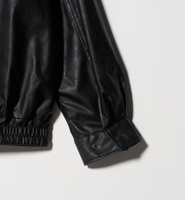 UNITED ARROWS green label relaxing「A2 レザーライク ブルゾン」|ブルゾン・スタジャン|