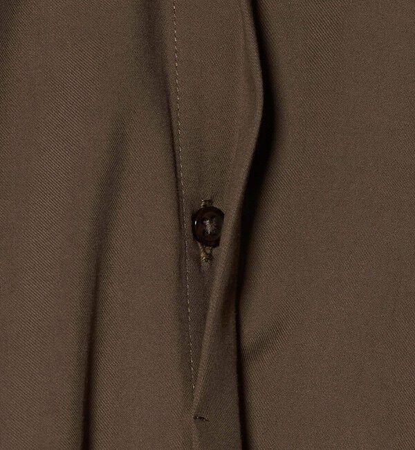 UNITED ARROWS green label relaxing「スタンドカラー ペプラム ブラウス」|シャツ・ブラウス|