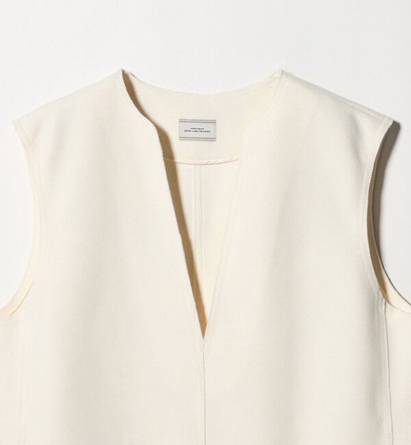 UNITED ARROWS green label relaxing「アッシュクジャージー Vネック ベスト ウォッシャブル」|ベスト・ジレ|