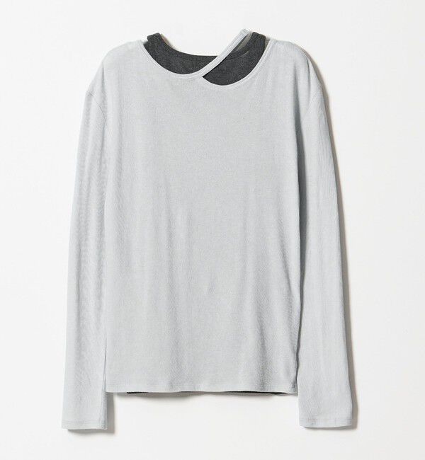 EMMEL REFINES「＜EMMEL REFINES＞EM カットアウト レイヤーセット カットソー」|Tシャツ・カットソー|