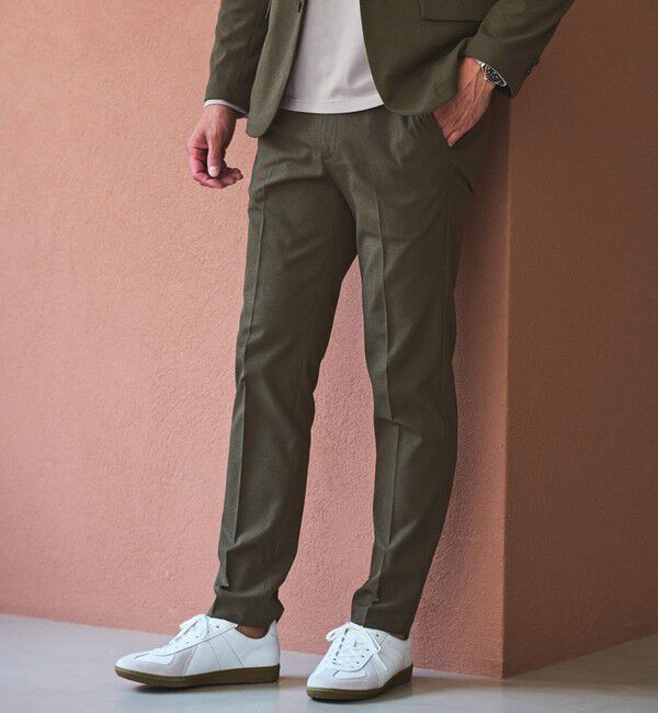 UNITED ARROWS green label relaxing「【WEB限定】JUST fit ウールライク ナロー セットアップ -ストレッチ-」|テーラードジャケット|