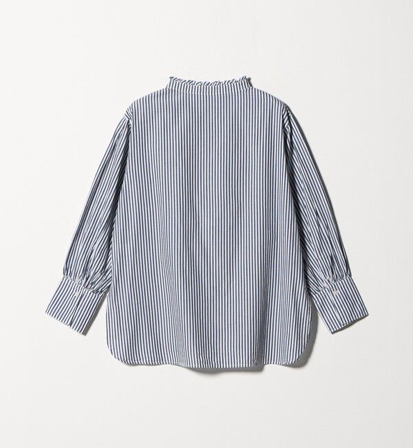 UNITED ARROWS green label relaxing「ニットベスト&times;フリルネック ブラウス」|シャツ・ブラウス|