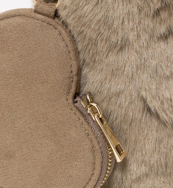 UNITED ARROWS green label relaxing「ファーショルダーバッグ ハートチャーム付き」|ショルダー・メッセンジャー|