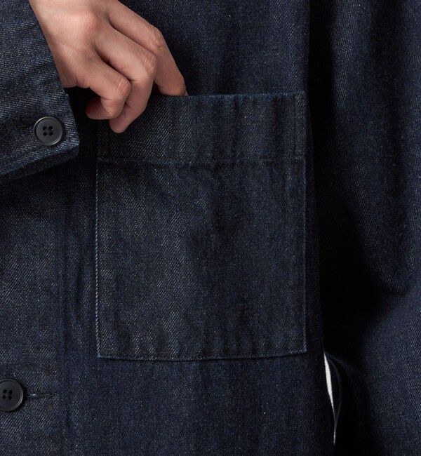 UNITED ARROWS green label relaxing「デニム カバーオール」|ブルゾン・スタジャン|