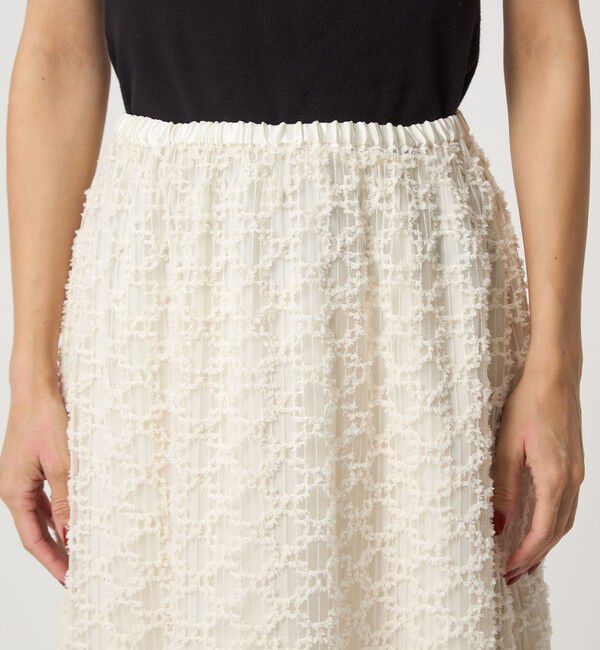 UNITED ARROWS green label relaxing「シアー シシュウ フレア スカート」|フレア|