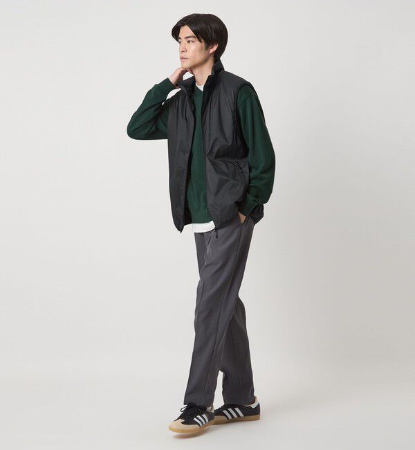 UNITED ARROWS green label relaxing「【別注】＜DAIWA＞PERTEX スタンドネック ベスト」|ダウンベスト・ベスト|