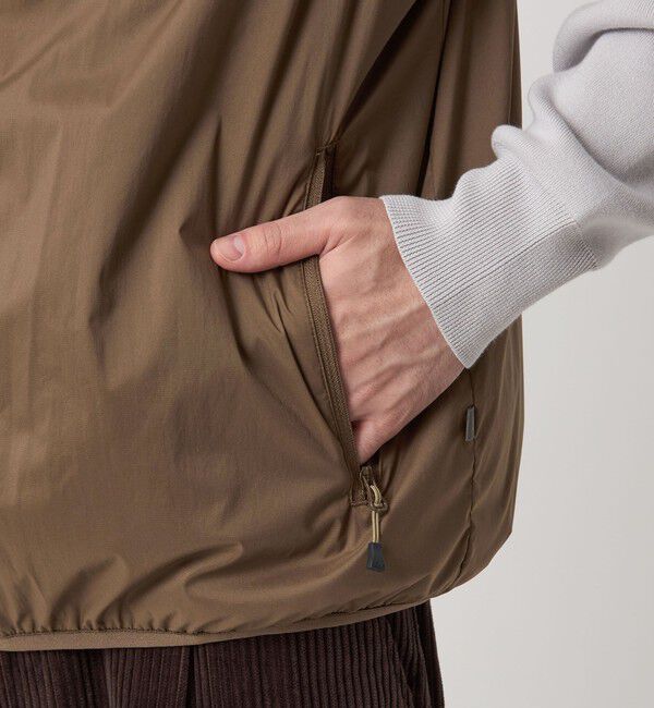 UNITED ARROWS green label relaxing「【別注】＜DAIWA＞PERTEX スタンドネック ベスト」|ダウンベスト・ベスト|