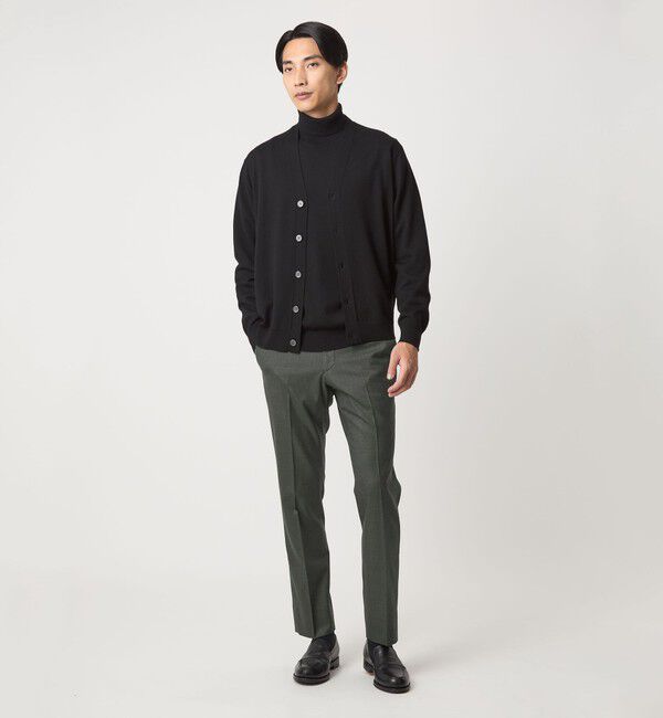 UNITED ARROWS green label relaxing「TW サキソニー アジャスター スリム スラックス -ウォッシャブル・ストレッチ-」|スラックス|