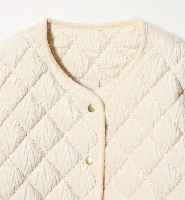 EMMEL REFINES「＜EMMEL REFINES＞EM ベロア キルト ブルゾン」|その他|