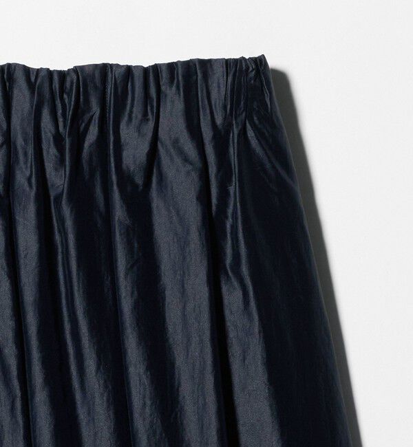 UNITED ARROWS green label relaxing「［size SHORTあり］チンツシアー ギャザー スカート」|フレア|