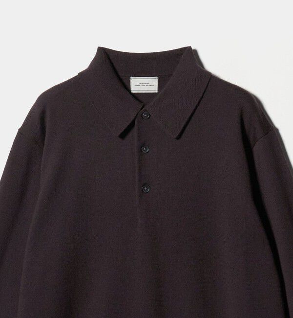 UNITED ARROWS green label relaxing「Super 120's ハイゲージ ニット ポロシャツ」|ニット・セーター|
