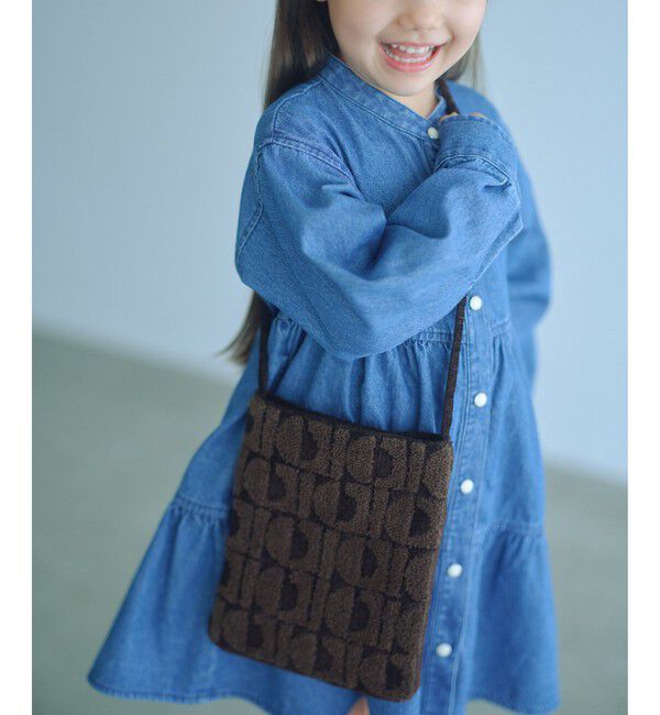 UNITED ARROWS green label relaxing「【別注】＜beej＞エンブロイダリー ショルダーバッグ」|リュック|DK.BROWN