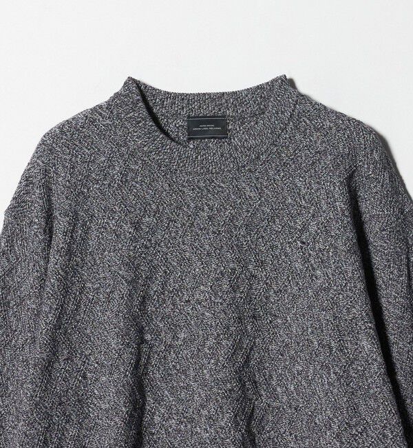 UNITED ARROWS green label relaxing「ジグザグ ミックス クルーネック ニット」|ニット・セーター|