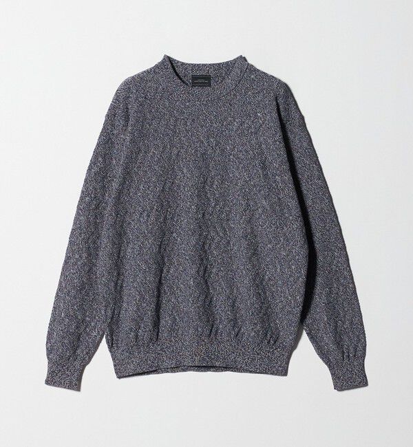 UNITED ARROWS green label relaxing「ジグザグ ミックス クルーネック ニット」|ニット・セーター|