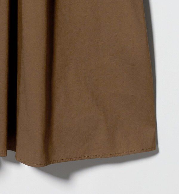 UNITED ARROWS green label relaxing「シャツ襟 フィット＆フレア タックスリーブ ワンピース」|ワンピース|