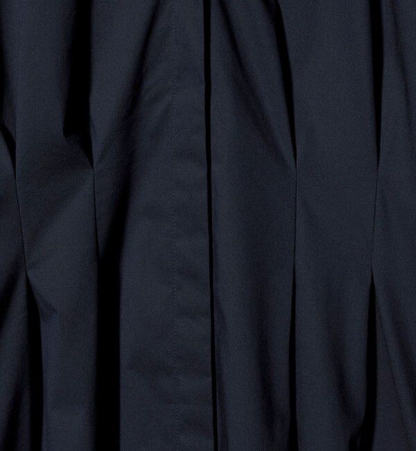 UNITED ARROWS green label relaxing「シャツ襟 フィット＆フレア タックスリーブ ワンピース」|ワンピース|