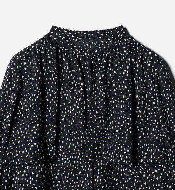 UNITED ARROWS green label relaxing「シアー フロント ヨーク ブラウス マシンウォッシャブル UVカット」|シャツ・ブラウス|