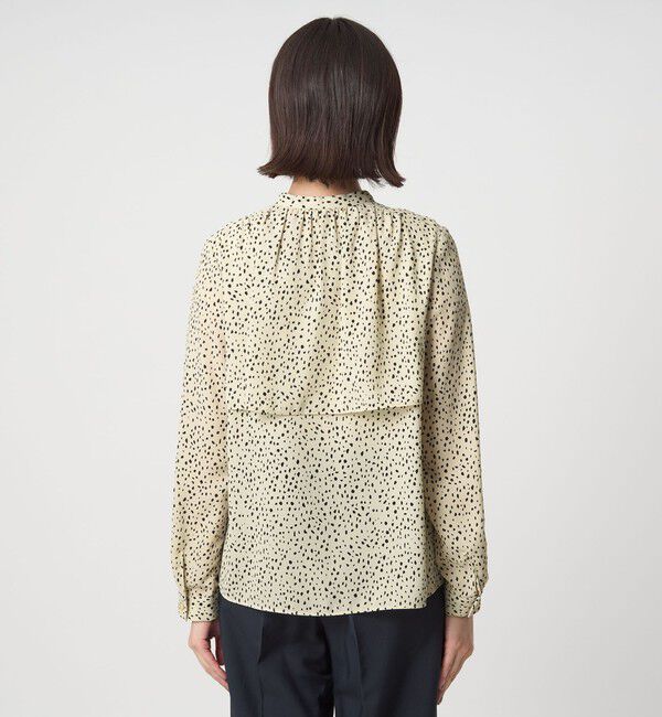 UNITED ARROWS green label relaxing「シアー フロント ヨーク ブラウス マシンウォッシャブル UVカット」|シャツ・ブラウス|