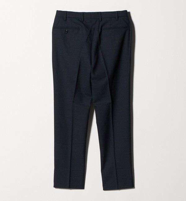 UNITED ARROWS green label relaxing「A+ TWPU バーズアイ スリム アジャスター スラックス -ウォッシャブル・ストレッチ-」|スラックス|