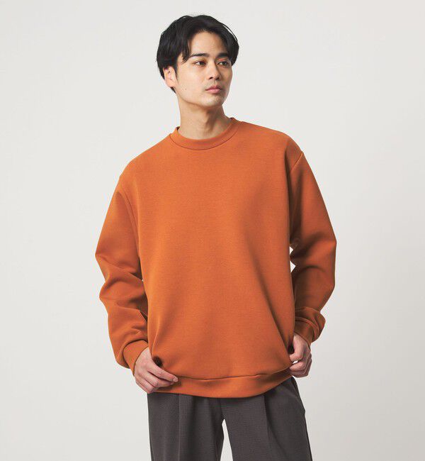 UNITED ARROWS green label relaxing「ダンボール クルーネック カットソー」|Tシャツ・カットソー|ORANGE