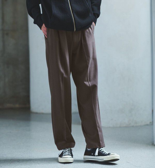 UNITED ARROWS green label relaxing「TRカルゼ 裏起毛 オルマイ ワイド パンツ -2WAYストレッチ-」|その他|MOCA