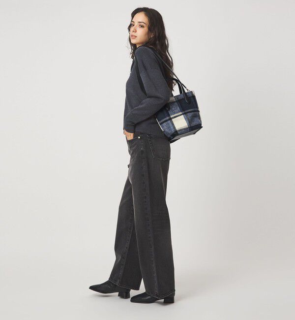 UNITED ARROWS green label relaxing「2WAY クロスチェック トートバッグ」|ショルダー・メッセンジャー|