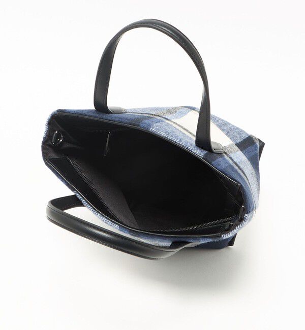 UNITED ARROWS green label relaxing「2WAY クロスチェック トートバッグ」|ショルダー・メッセンジャー|