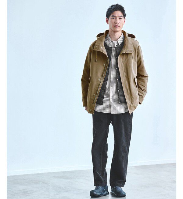 UNITED ARROWS green label relaxing「TAION 3WAY モッズ インナーダウン ブルゾン -撥水・防風-」|ダウン|