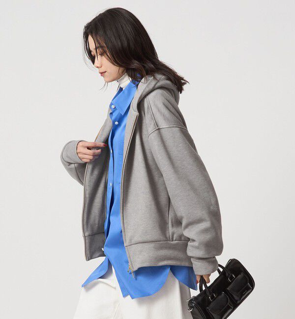 UNITED ARROWS green label relaxing「ウラキモウ ジップ フーディー」|パーカー|