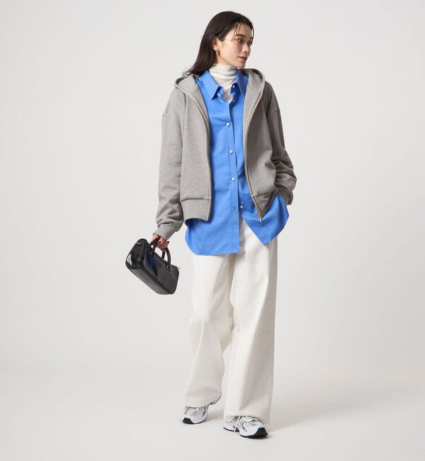 UNITED ARROWS green label relaxing「ウラキモウ ジップ フーディー」|パーカー|