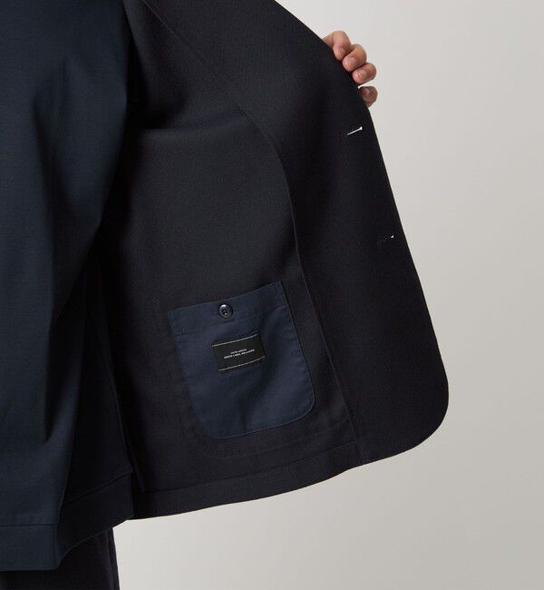 UNITED ARROWS green label relaxing「ウォッシャブル フラノ ツイル リラックス ジャケット -ストレッチ-」|テーラードジャケット|