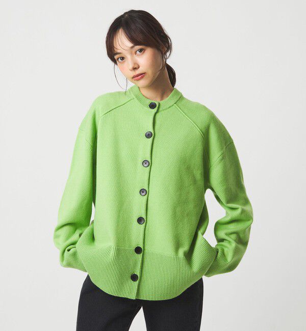 EMMEL REFINES「＜EMMEL REFINES＞EM HW ルーズ 2WAY ニット プルオーバー＆カーディガン」|カーディガン|KELLY