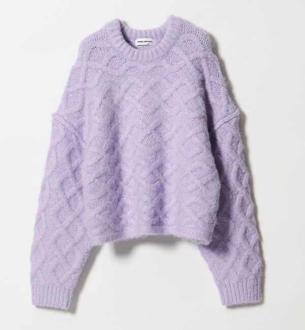 EMMEL REFINES「＜EMMEL REFINES＞EM バックリボン ケーブルニット プルオーバー」|ニット・セーター|