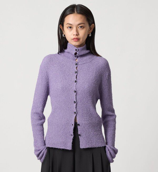 EMMEL REFINES「＜EMMEL REFINES＞EM メランジ 2WAY ニット トップス」|ニット・セーター|