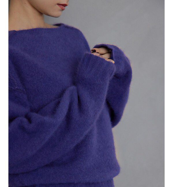 EMMEL REFINES「＜EMMEL REFINES＞EM FOX/W/CA ニットプルオーバー」|ニット・セーター|