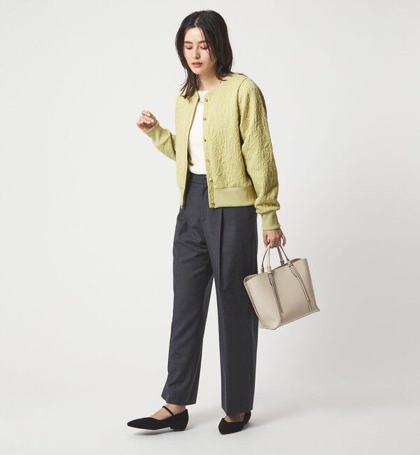 UNITED ARROWS green label relaxing「フクレジャカード カットソー カーディガン」|カーディガン|