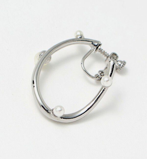 UNITED ARROWS green label relaxing「ドロップフープ イヤリング」|イヤリング|