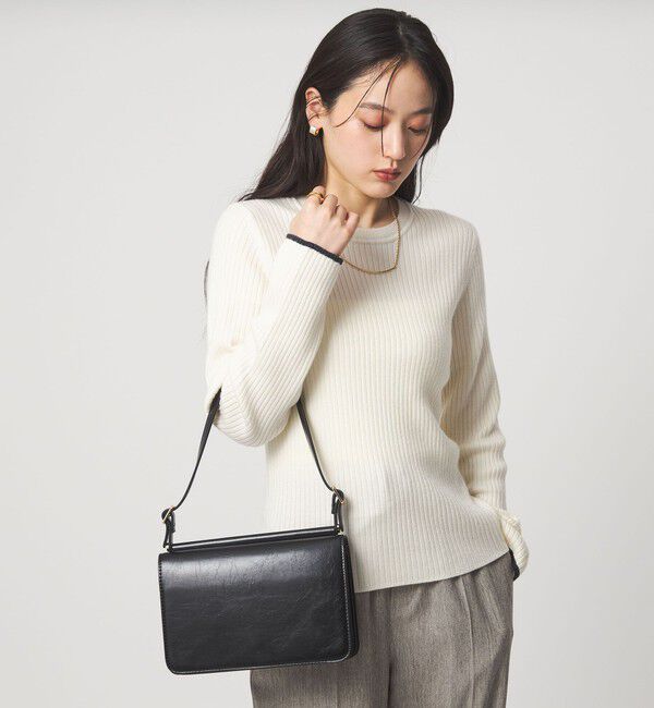 UNITED ARROWS green label relaxing「2WAY ダブルフラップ ポシェット バッグ」|ショルダー・メッセンジャー|