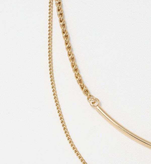 UNITED ARROWS green label relaxing「3WAY バー＆チェーン ネックレス」|ネックレス|