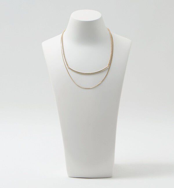 UNITED ARROWS green label relaxing「3WAY バー＆チェーン ネックレス」|ネックレス|