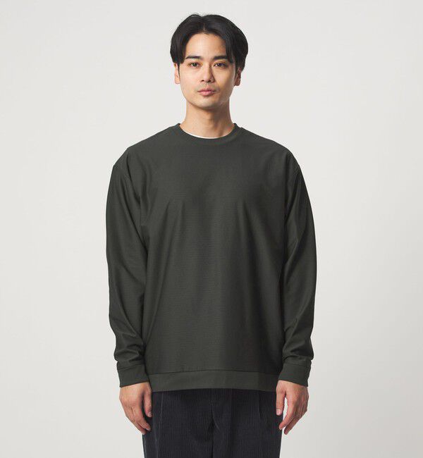 UNITED ARROWS green label relaxing「ハーフ メッシュ クルーネック Tシャツ」|Tシャツ・カットソー|