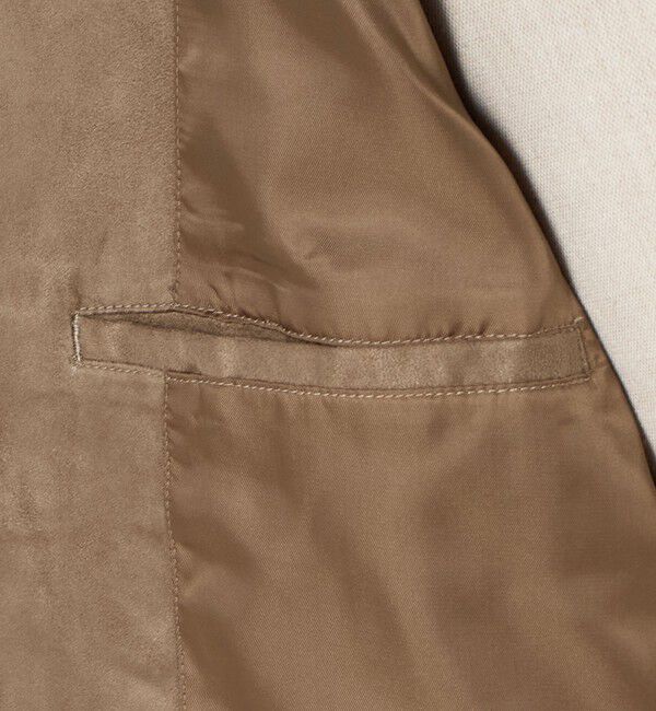 UNITED ARROWS green label relaxing「DC ポリエステル スエードライク ブルゾン」|ブルゾン・スタジャン|